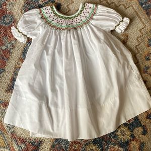 Rosalina Christmas dress 12m EUC